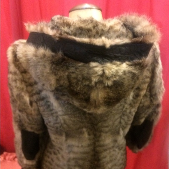 ADAMO Jackets & Coats Wild Cat Fur Jacket Poshmark